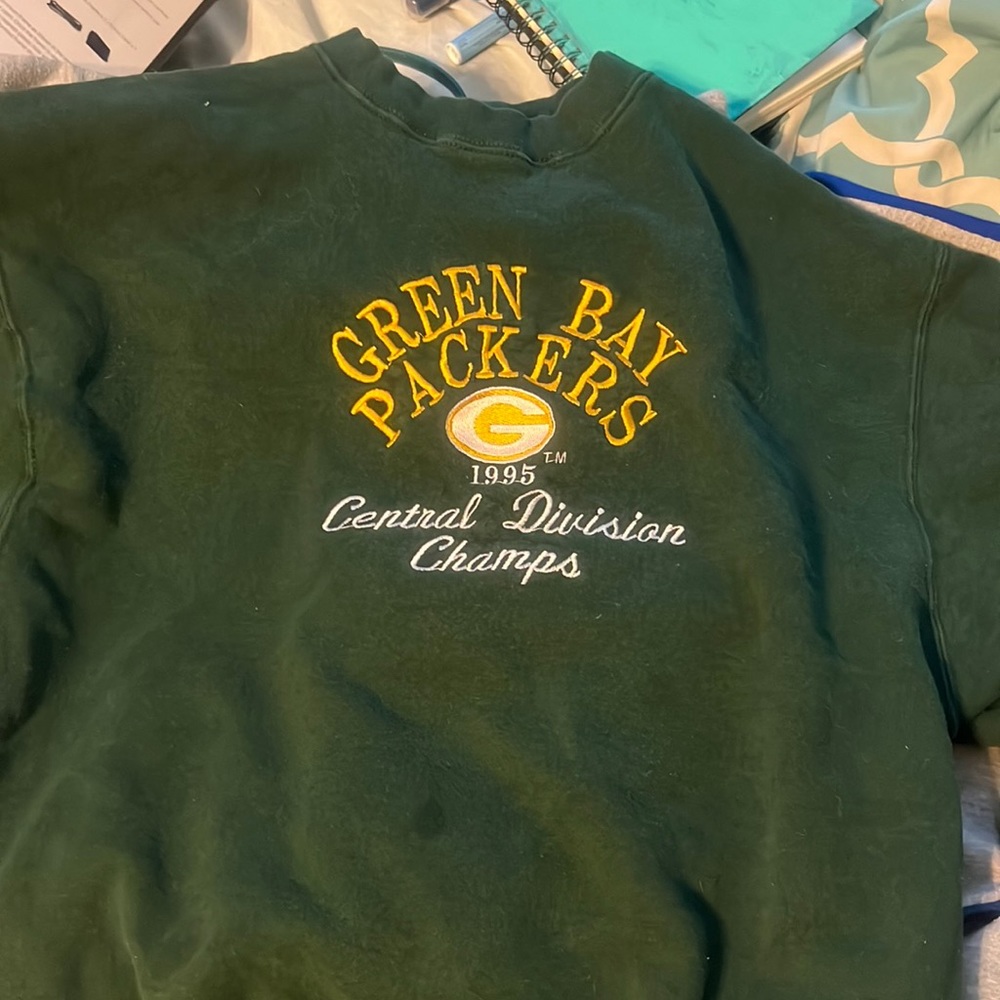 Green Bay Packers 1995 Central Division Champions Sweatshirt